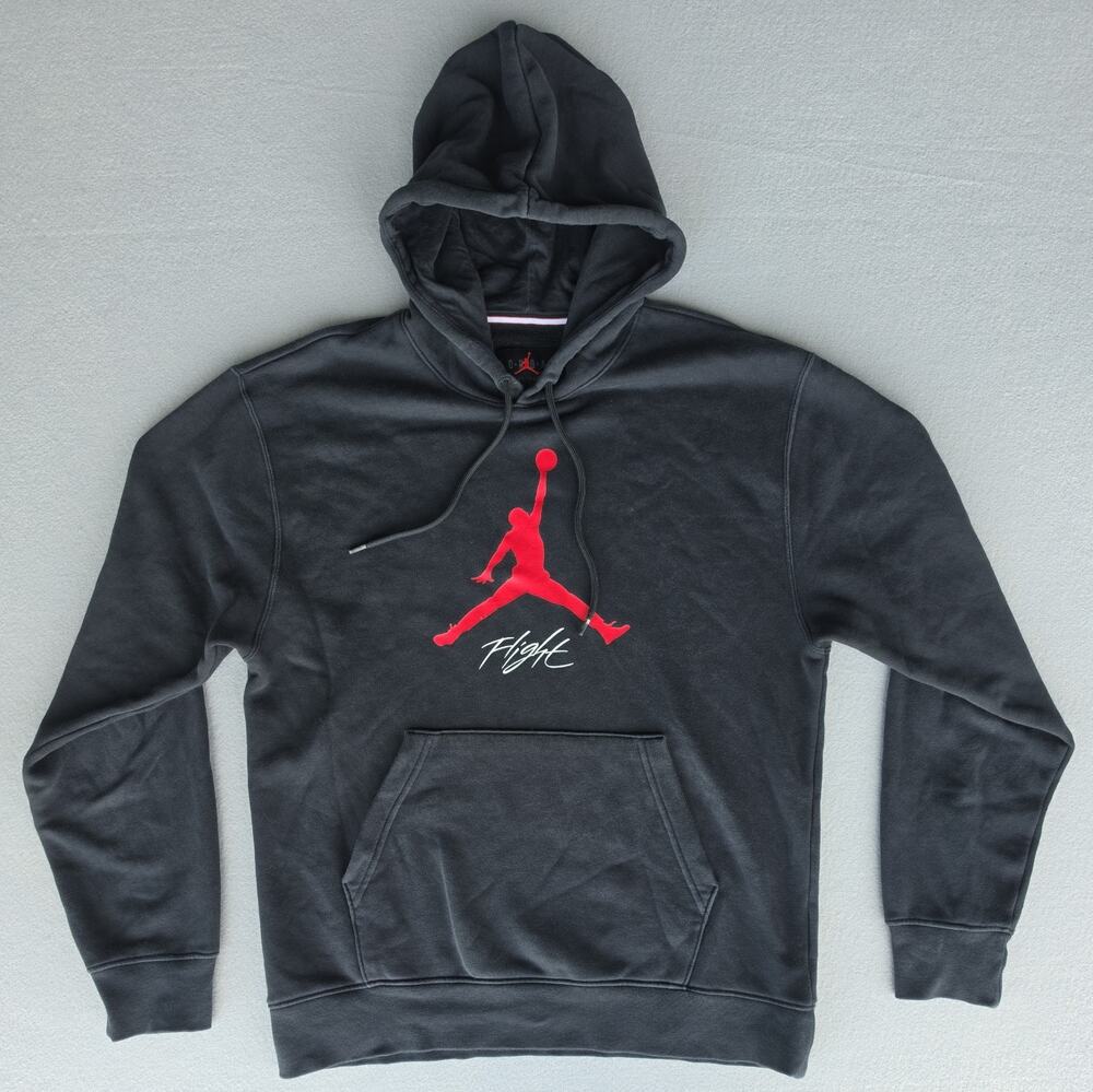 Air Jordan Hoodie Mens SZ Small S, Pullover Sweatshirt Jumpman Flight Hoodie